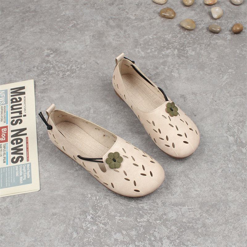 Women's Flat Hollow Sandals