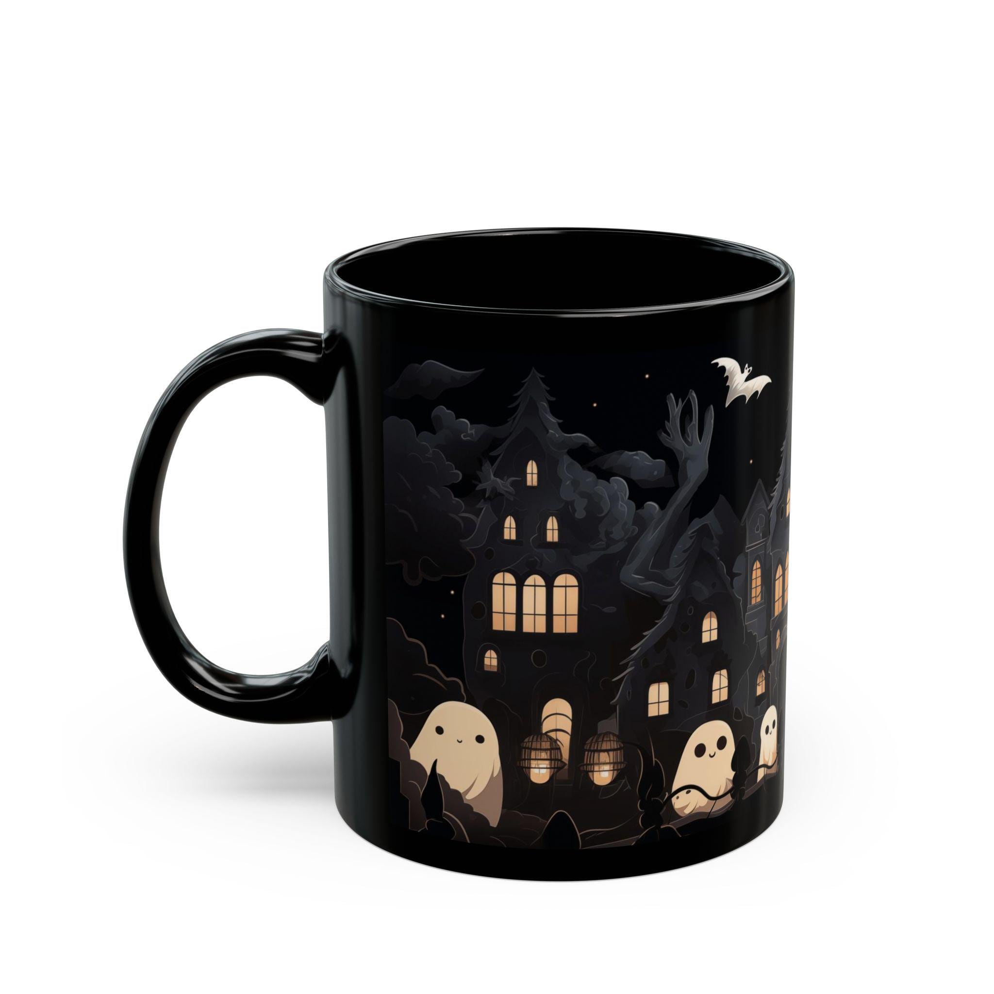 Kawaii Goth Ghosts Coffee Mug