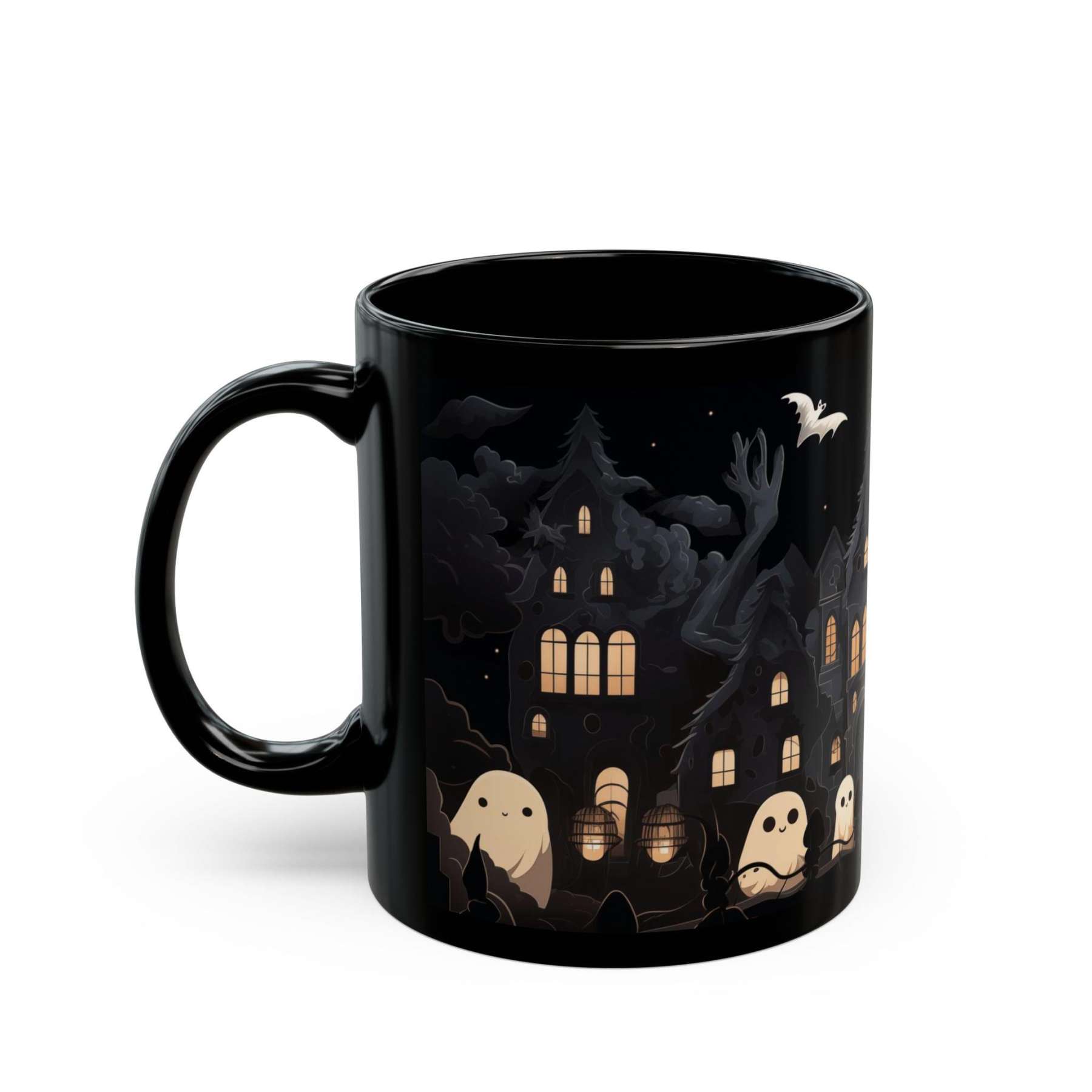 Kawaii Goth Ghosts Coffee Mug