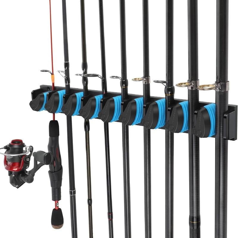 ✨LAST DAY ONLY 49% OFF🔥Wall Mounted Fishing Rod Rack - Buy 1