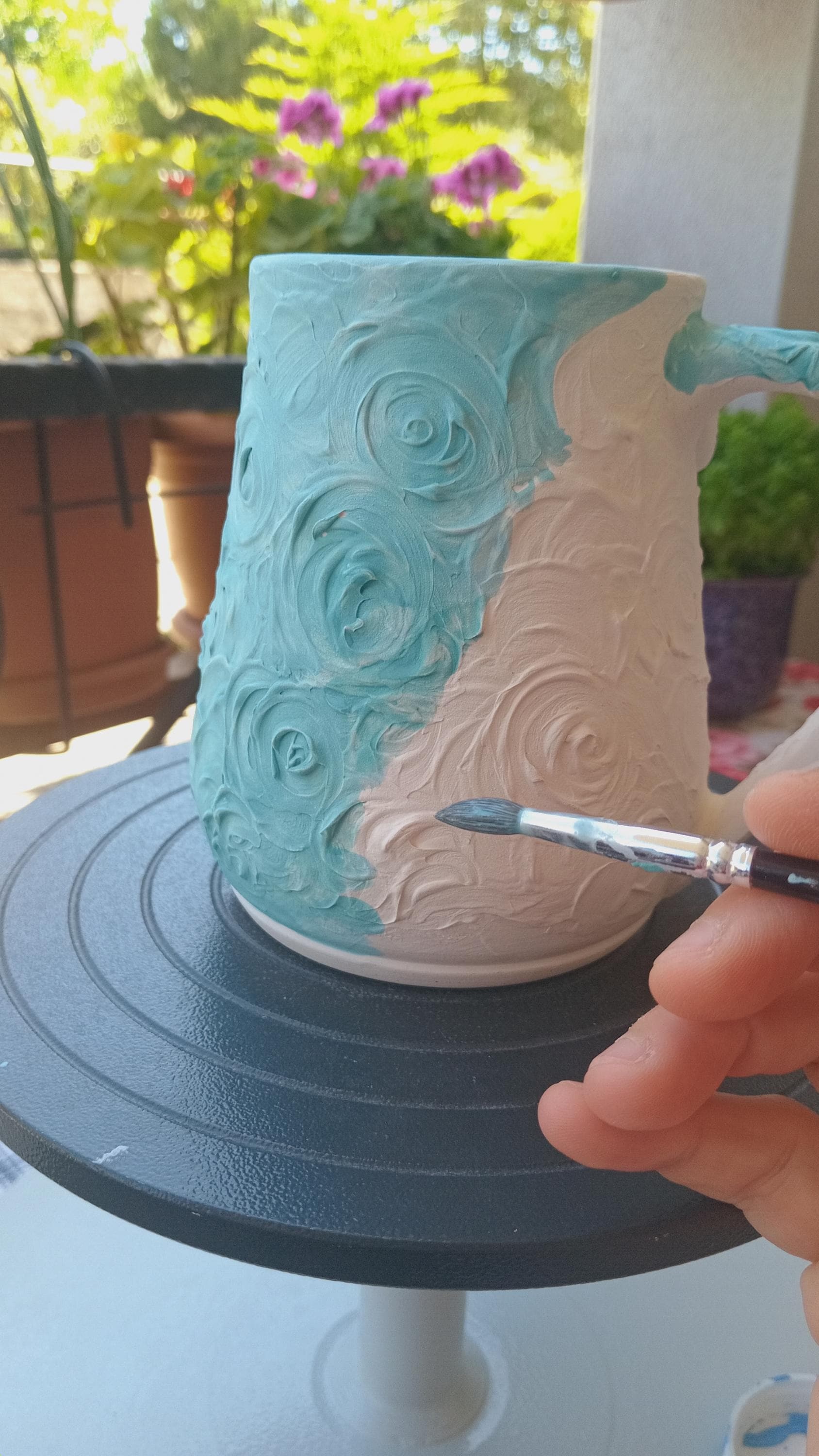 Hand-Sculpted Whale Shark Mug