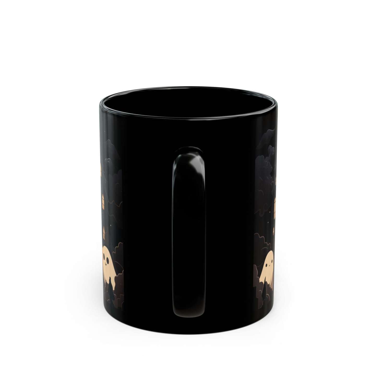 Kawaii Goth Ghosts Coffee Mug