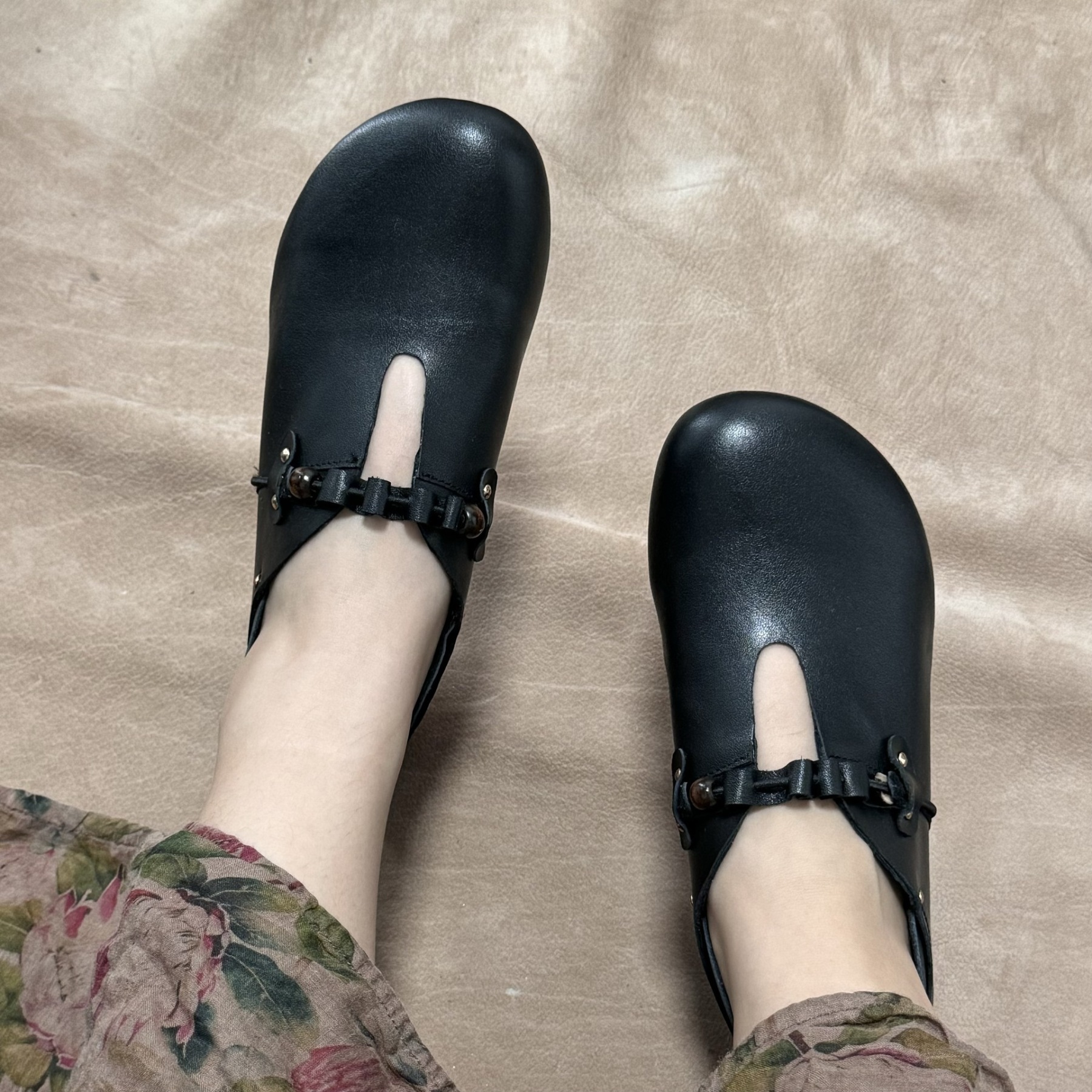 Women's Handmade Soft-soled Comfortable Retro Leather Flats