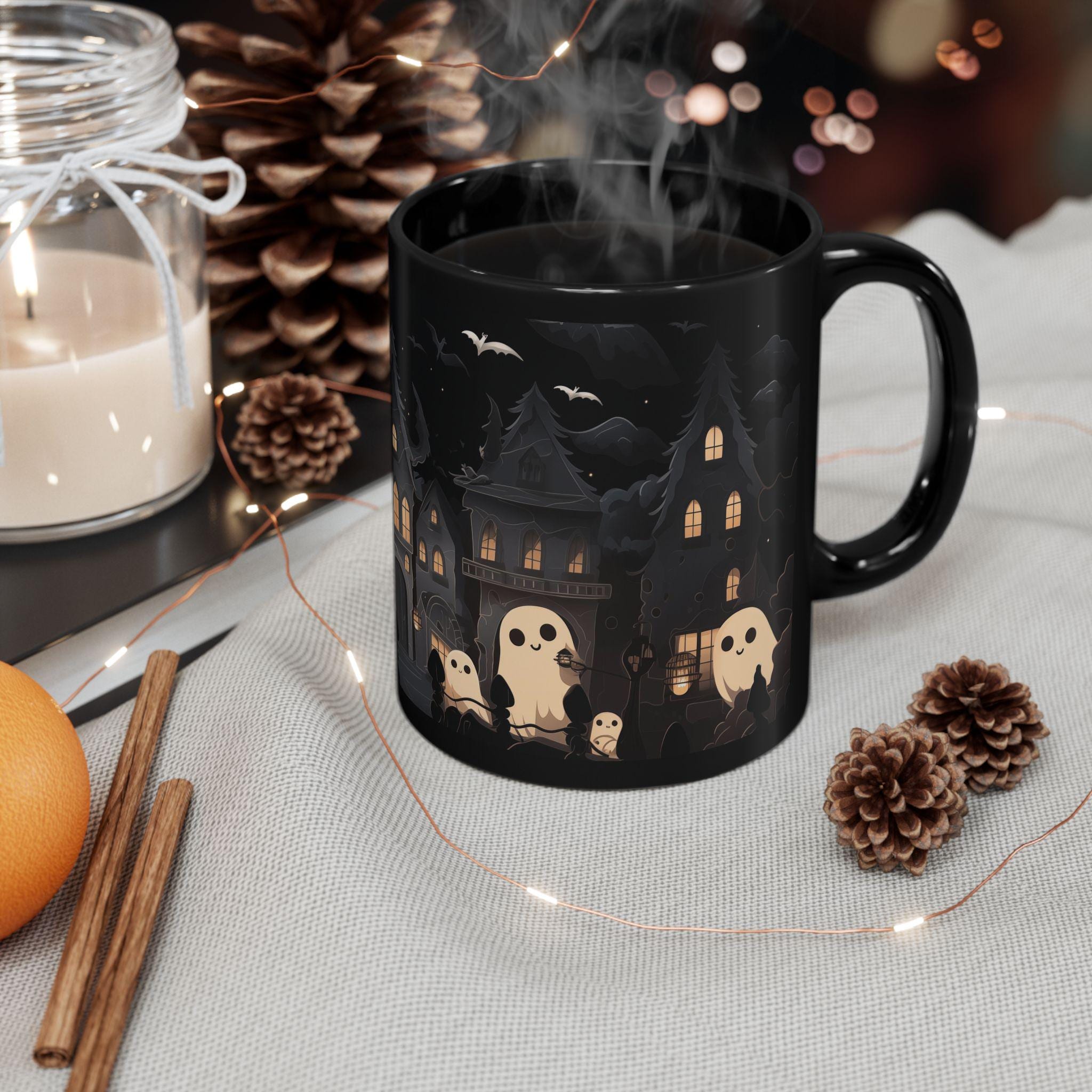 Kawaii Goth Ghosts Coffee Mug
