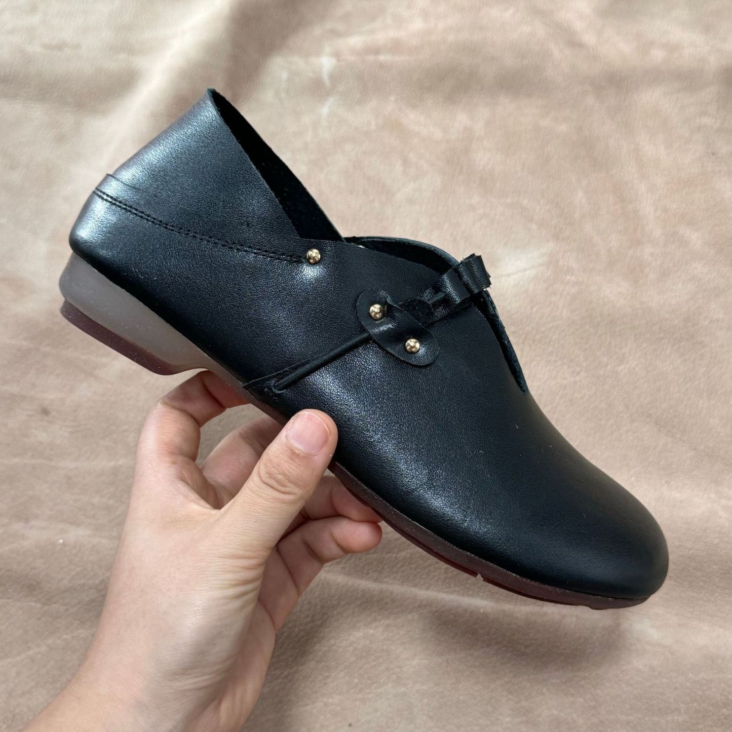 Women's Handmade Soft-soled Comfortable Retro Leather Flats