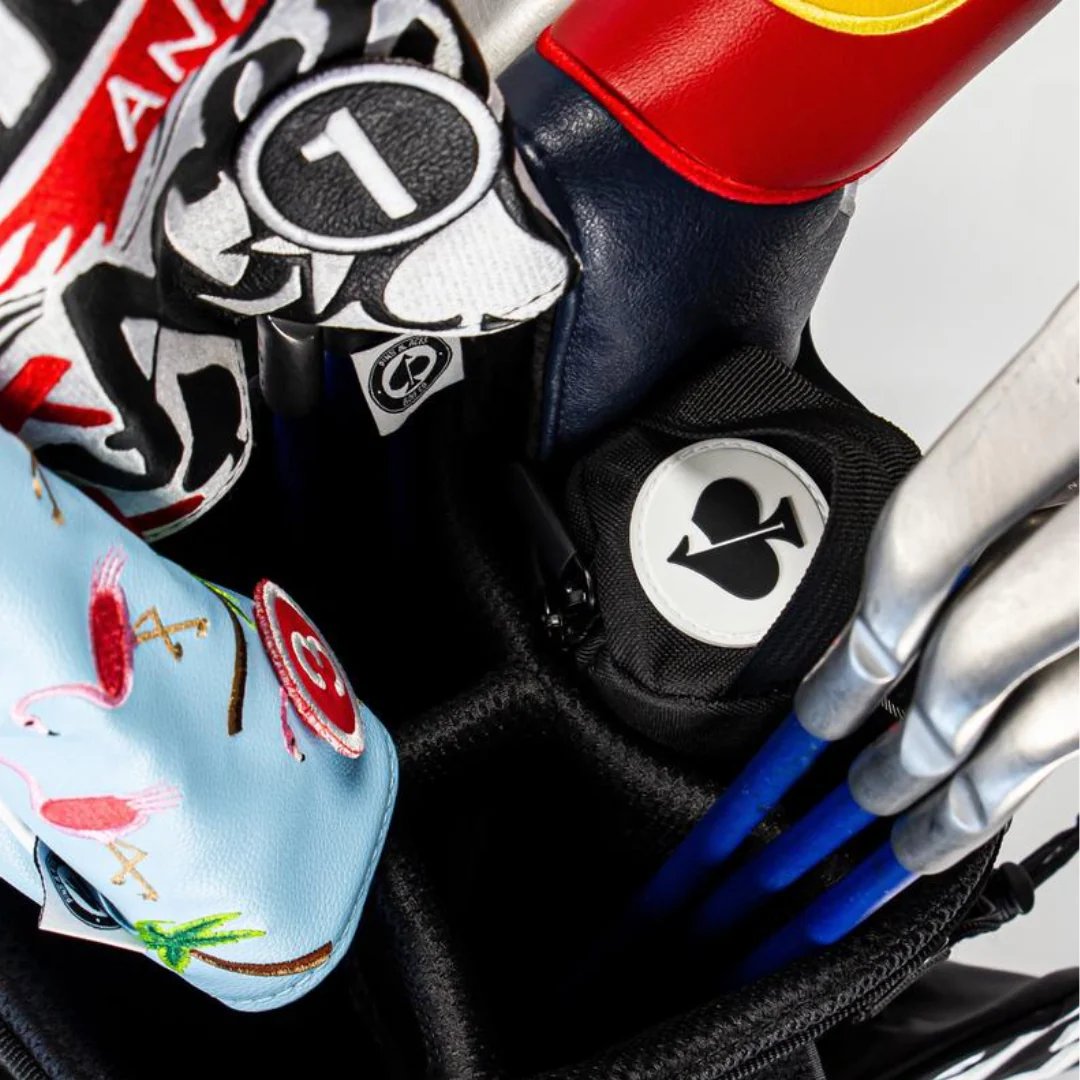 ⛳Golf Bag Hidden Drink Cooler Sleeve – ❄️Insulated Portable Beverage Storage🎒 | Discreet Canned Drink Holder For Golf Lovers✨