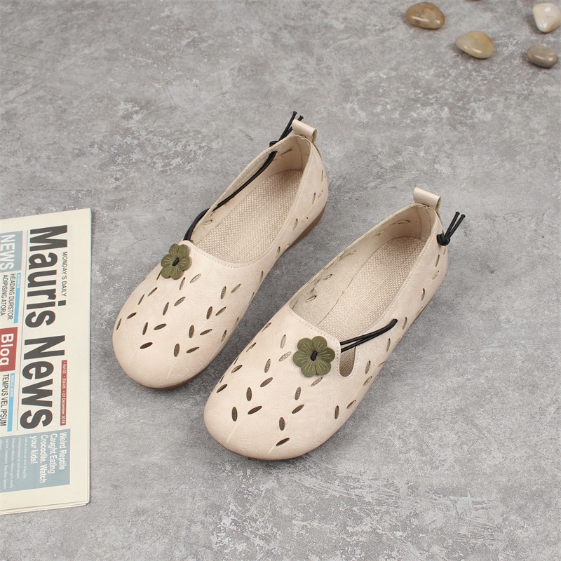 Women's Flat Hollow Sandals