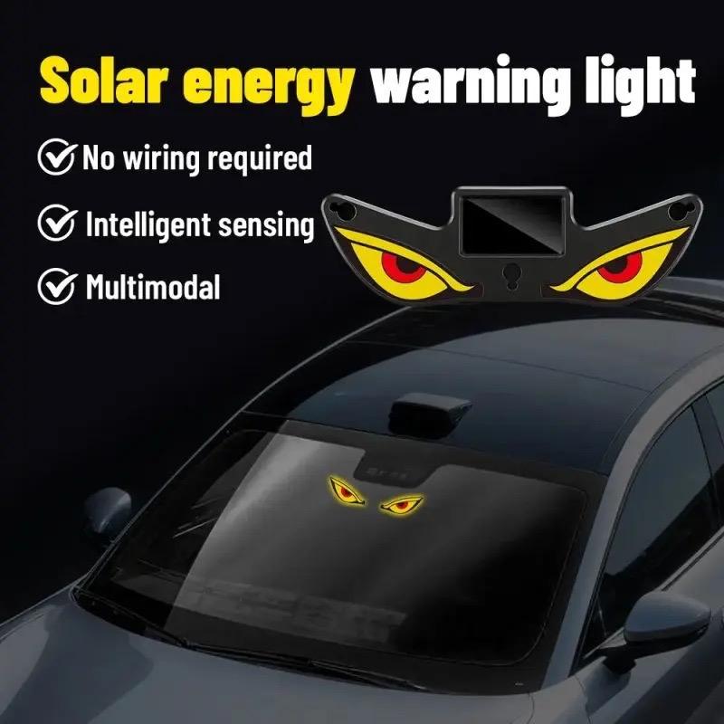 Car Rear Window Dynamic LED Display – Vampire Devil Eye Emoji Panel, Auto Decorative Light Car Rear Window Dynamic LED Display – Vampire Devil Eye Emoji Panel, Auto Decorative Light