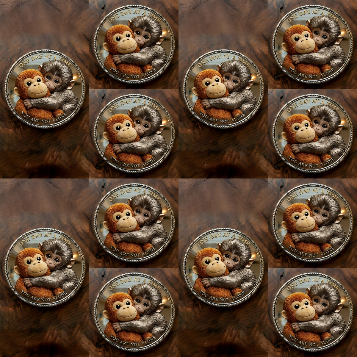 🏆Last Day 49% OFF-🪙 Emotional Support Monkey Coin🐒