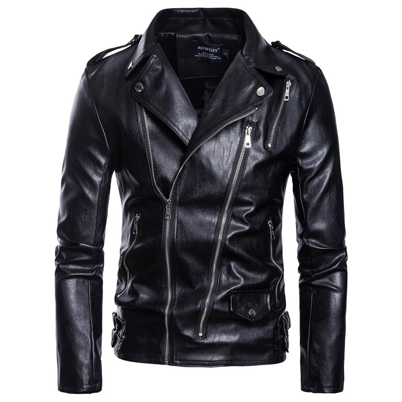 Blackriss™Men's Leather Jacket-Blackriss
