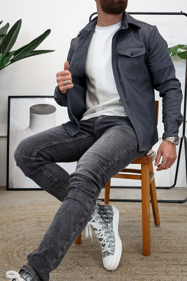 Button Down Shirt Jacket (Buy 3 Free Shipping)