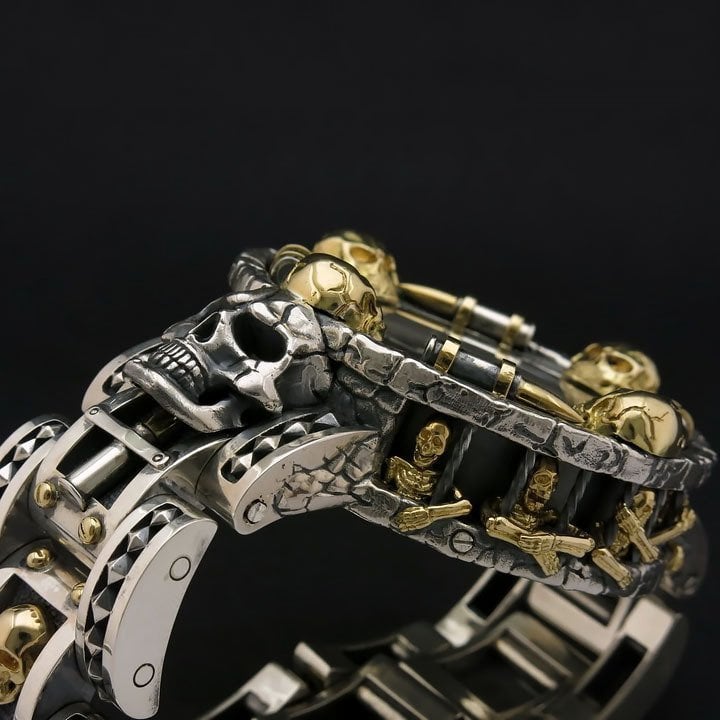 BLACKRISS™Mysterious Forbidden Bullet Skull Wrist Watch-Buy 2 Free Shipping-Blackriss