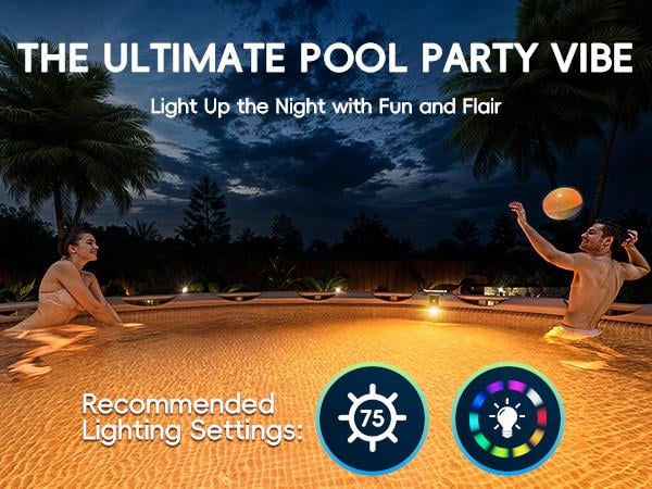 Product Introduction of Poolhacker Poolside Solar light, Solar Light for Swimming Pool, above ground pool and In ground Pool 4