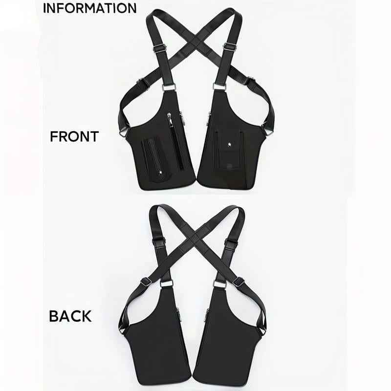 🔥Last Day 48% OFF-Premium Leather Adjustable Underarm Shoulder Bag for Men