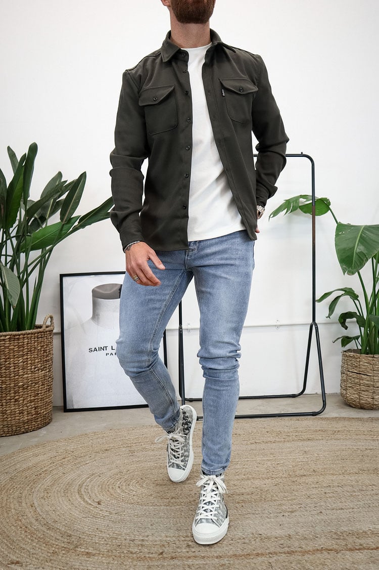 Button Down Shirt Jacket (Buy 3 Free Shipping)