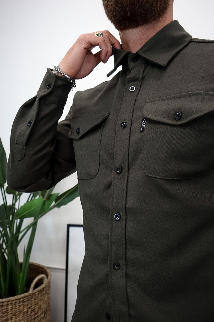 Button Down Shirt Jacket (Buy 3 Free Shipping)