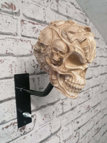 LAST DAY 70% OFF - 🏴‍☠️Motorcycle Helmet and Jacket Skull Holder