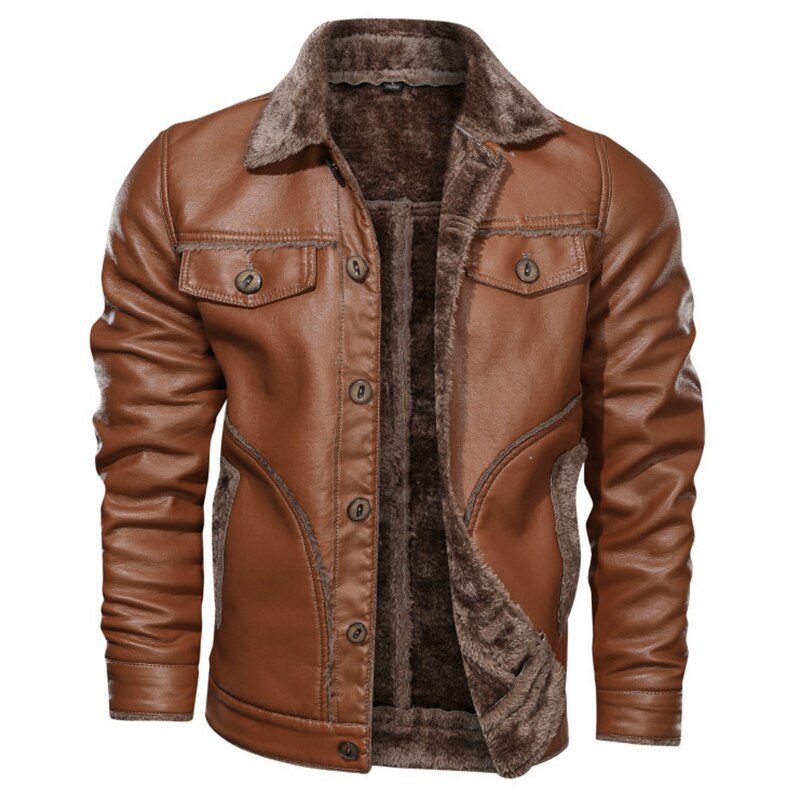 Blackriss™Men's Leather Jacket-Blackriss