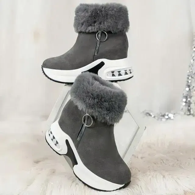 Women's Chunky Platform Winter Boots