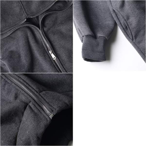 BLACKRISS™ Unisex Long Sleeve Hooded Nazgul Long Coat-Blackriss