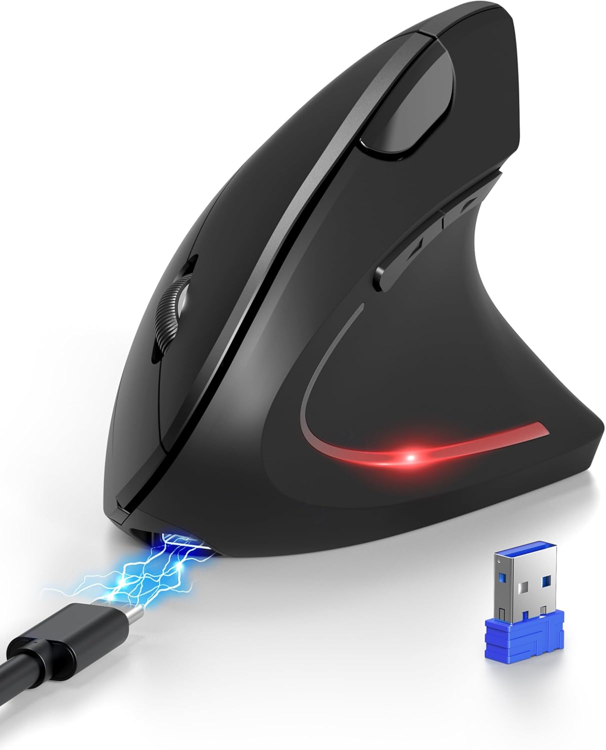 🔥 Ergonomic Vertical Mouse