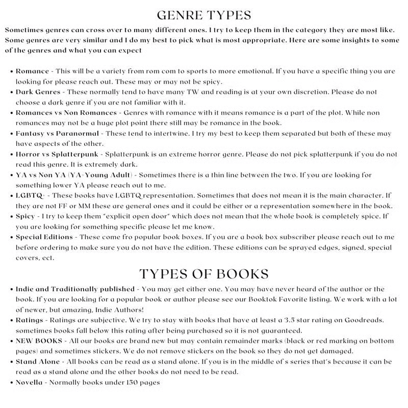 🔥LAST DAY BUY 2 GET 1 FREE🖤📚Gothic Blind Date with a Book