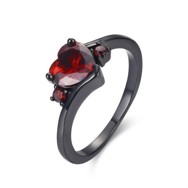 Blackriss™Gothic Heart Ring-Blackriss
