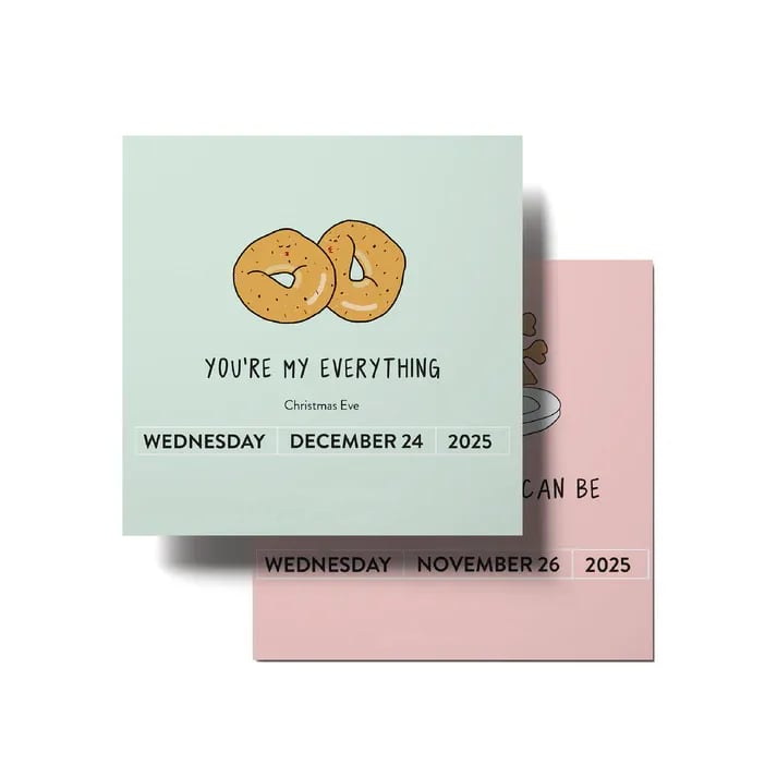 2025 A Pun A Day Desktop Calendar🗓️🍑