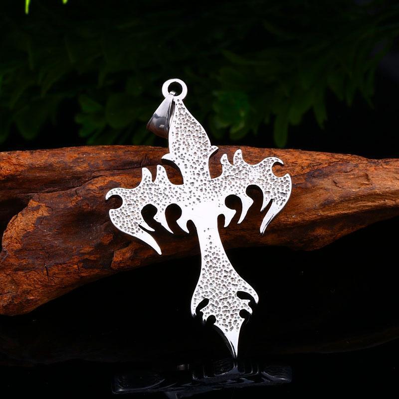 BLACKRISS™Stainless Steel Flame Pendant-Blackriss