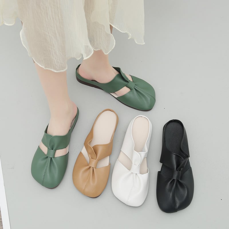 Hot SaleCut Out Design Flat Mules