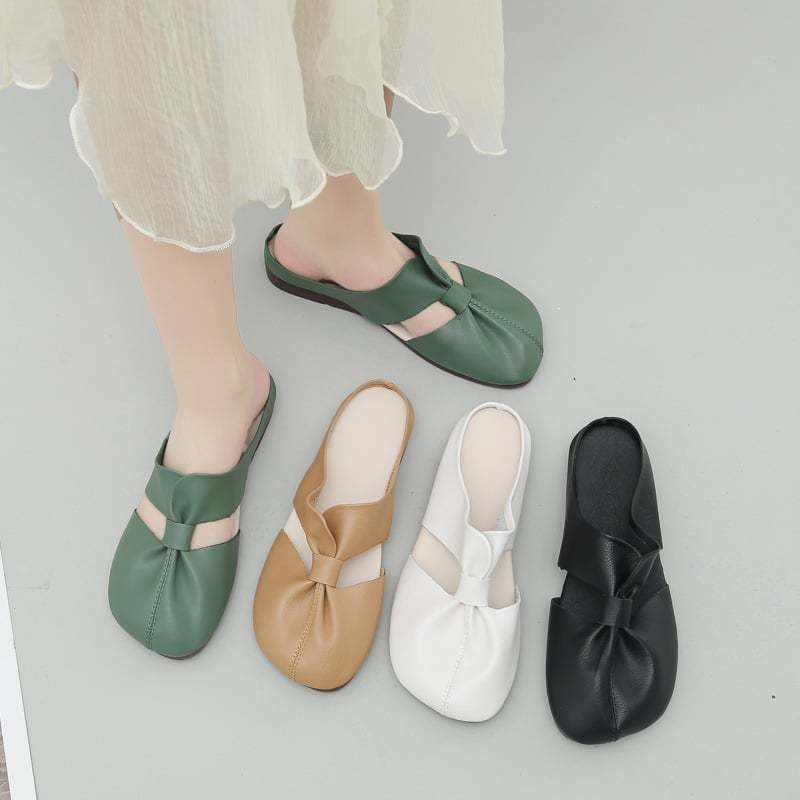 Hot SaleCut Out Design Flat Mules