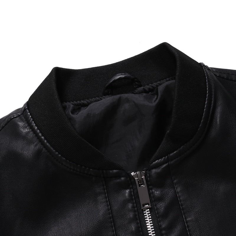 Blackriss™Men's Leather Jacket-Blackriss