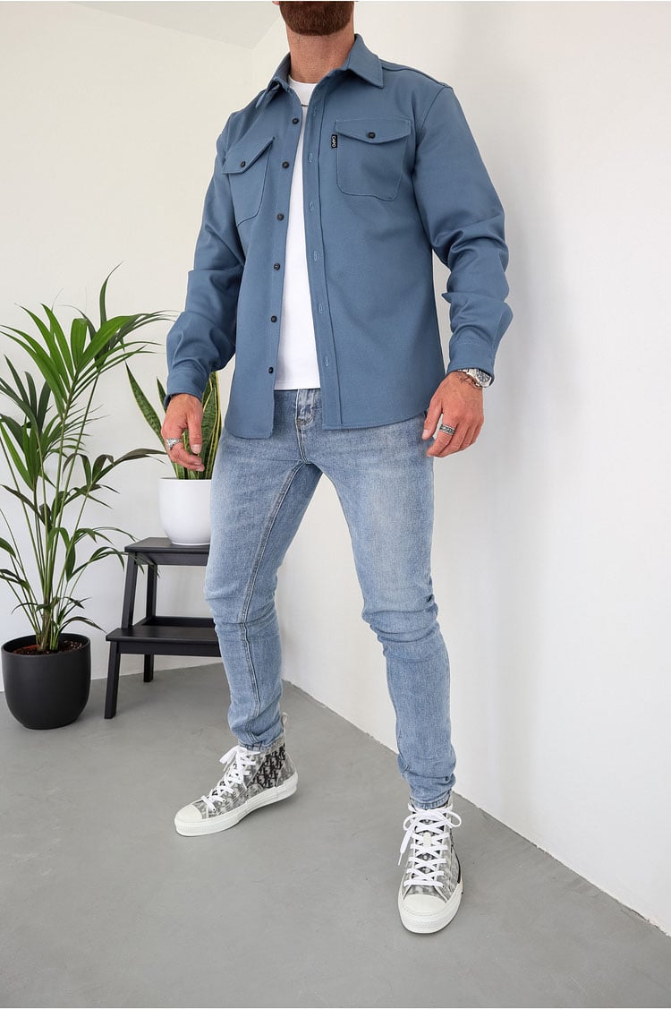 Button Down Shirt Jacket (Buy 3 Free Shipping)