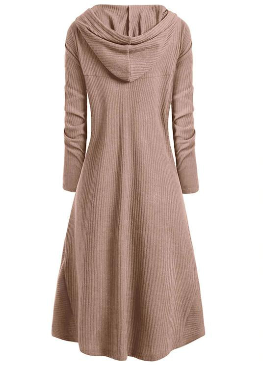 BLACKRISS™Hooded High Low Drop Shoulder Longline Sweater for woman-Blackriss