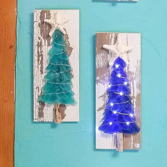 Early Christmas Special 49% OFFDIY Sea Glass Christmas Tree