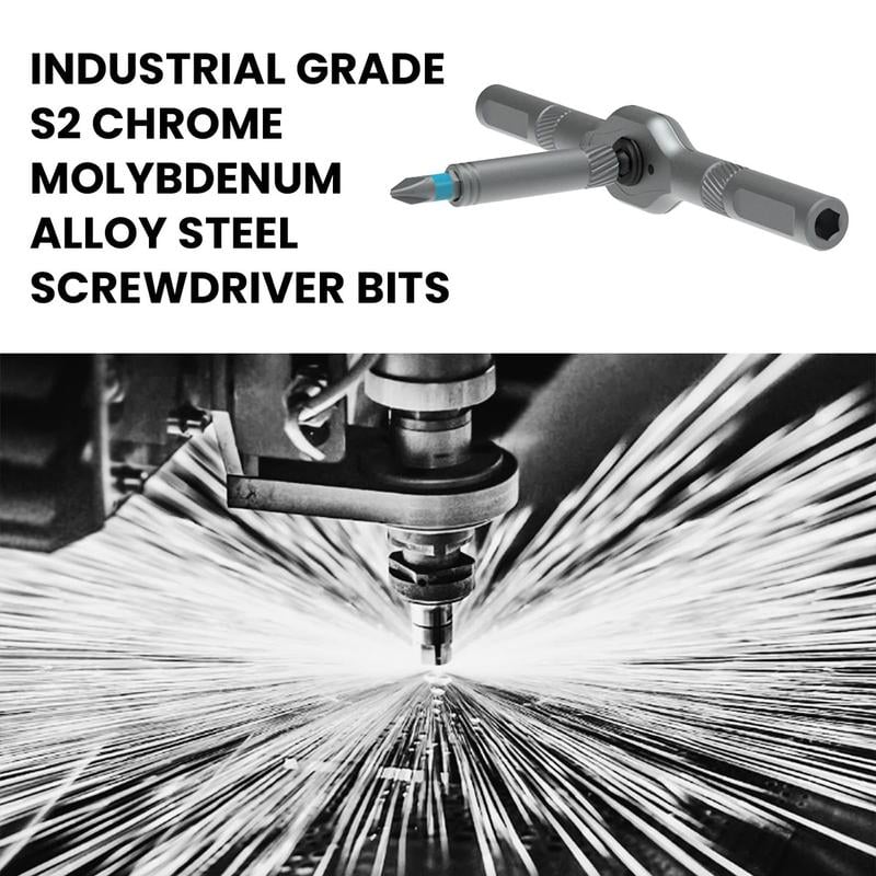 DIY screwdriver 24 in 1, switchable screwdriver shape to adapt to various home repairs