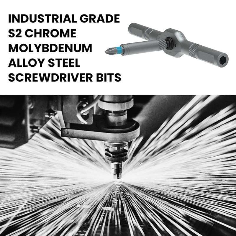 DIY screwdriver 24 in 1, switchable screwdriver shape to adapt to various home repairs