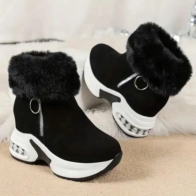 Women's Chunky Platform Winter Boots
