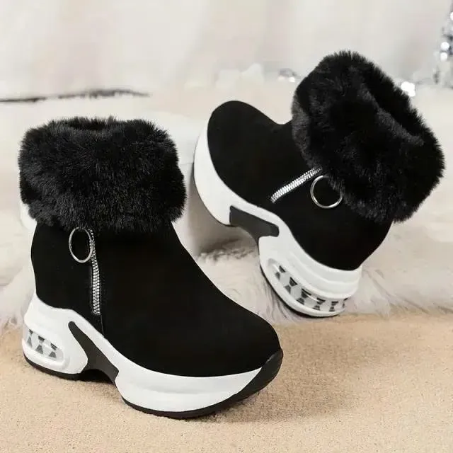 Women's Chunky Platform Winter Boots