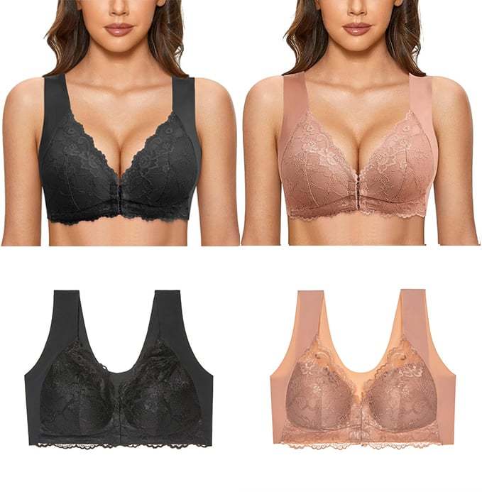 🔥Full Coverage Front, Closure Support Bra Comfort & Sleep Bra💖