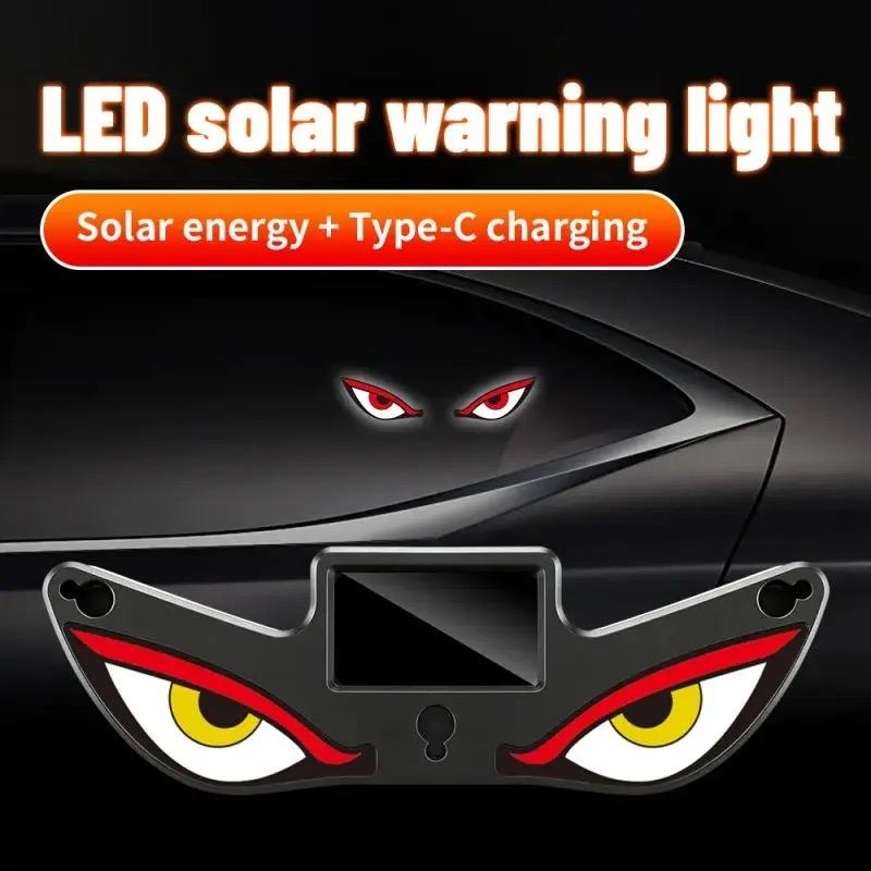 Car Rear Window Dynamic LED Display – Vampire Devil Eye Emoji Panel, Auto Decorative Light Car Rear Window Dynamic LED Display – Vampire Devil Eye Emoji Panel, Auto Decorative Light