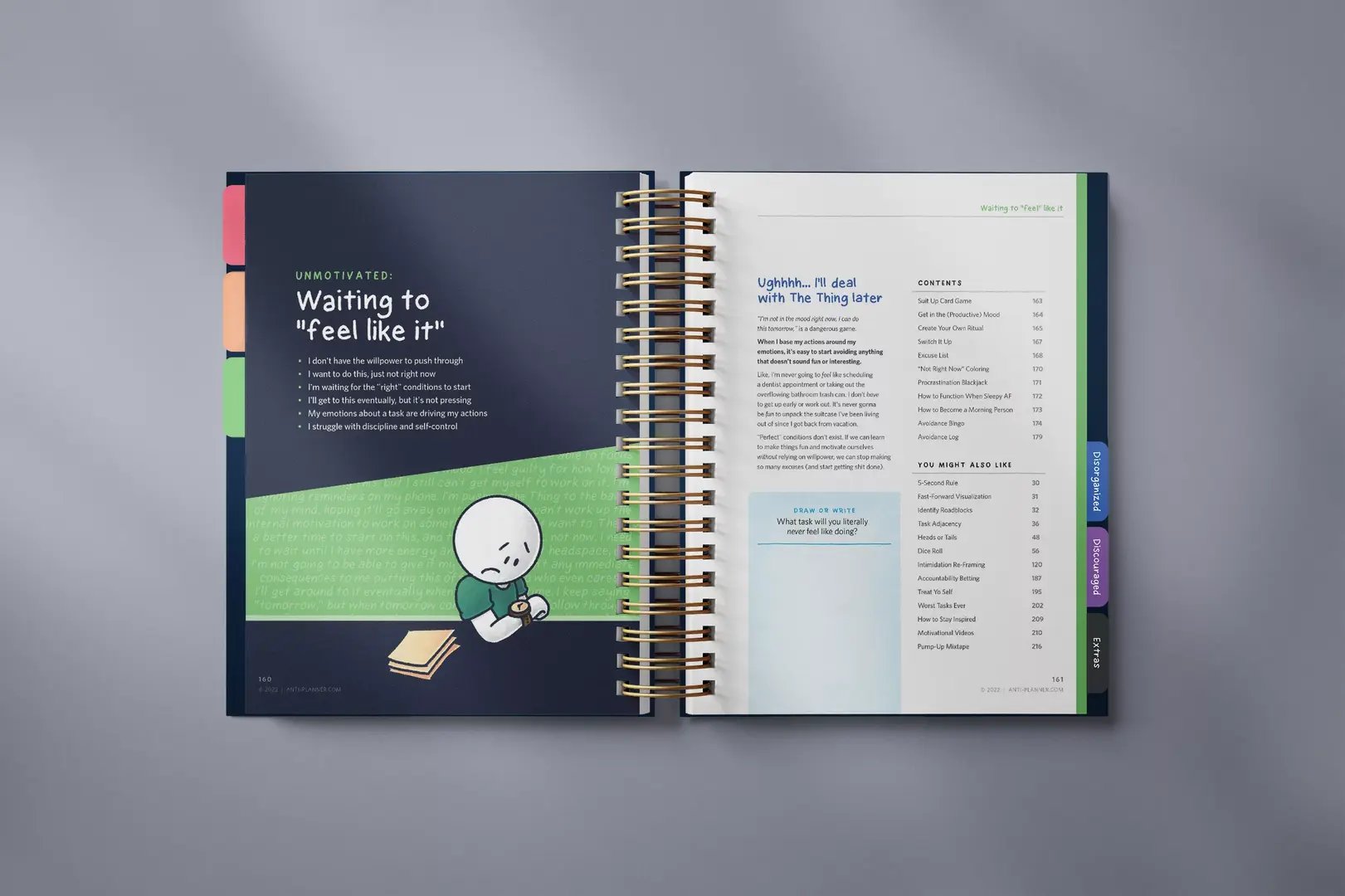 The Anti-Planner: How to Get Sh*t Done When You Don’t Feel Like ItBUY 2 FREE SHIPPING