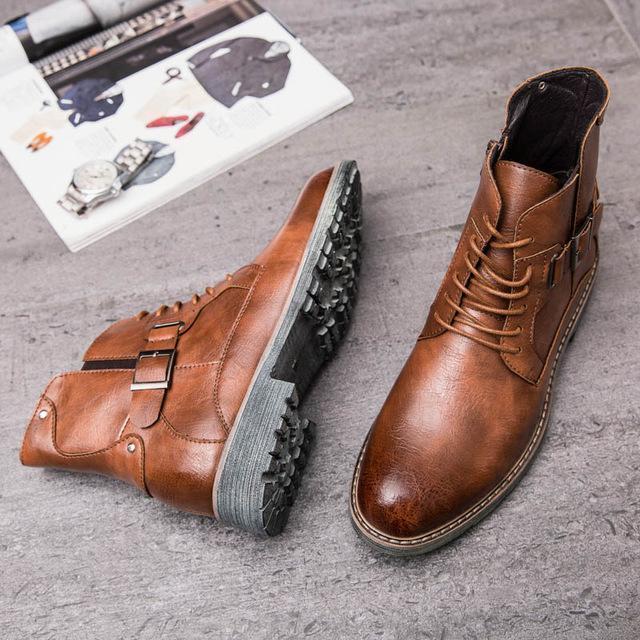 Blackriss™Men's Ankle Boots-Blackriss