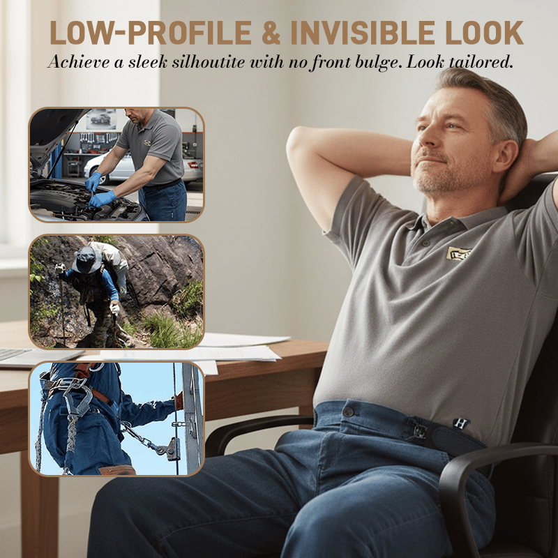 🔥 Tactical Metal Hook Elastic Belt (Unisex)