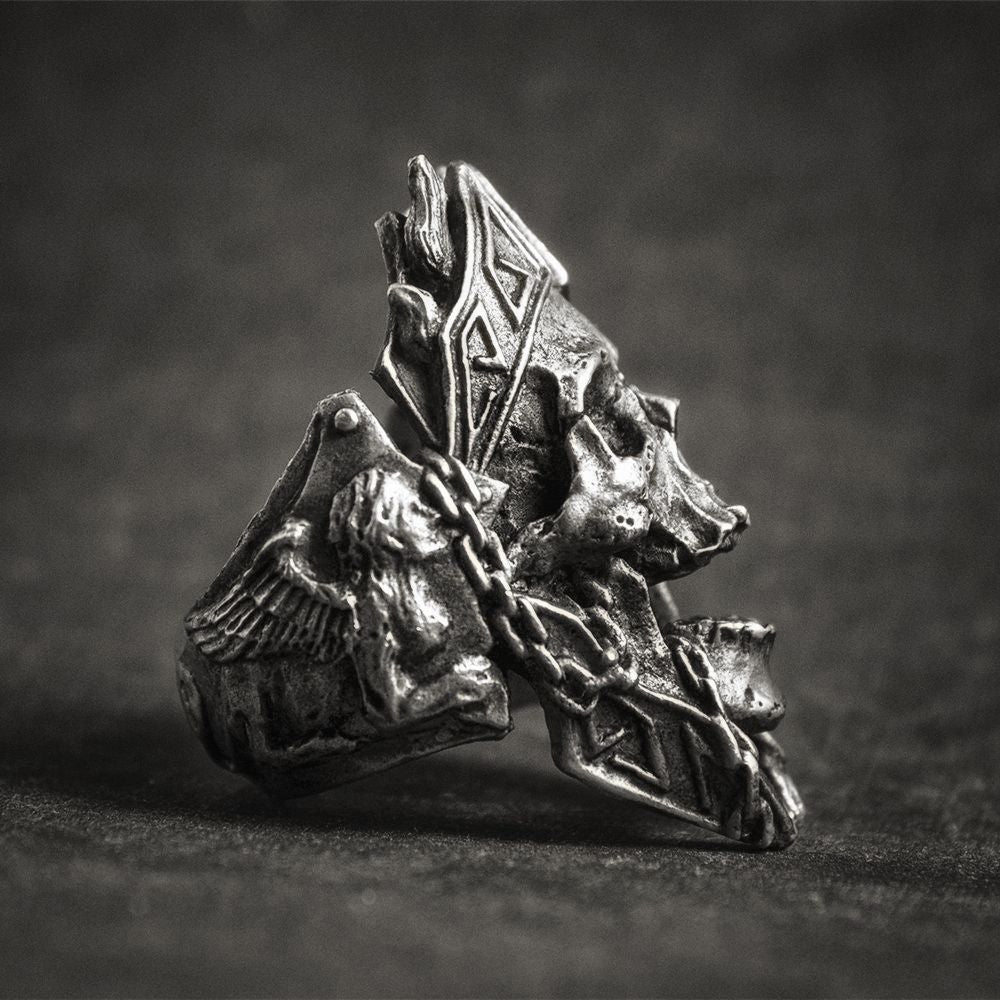 Blackriss™Men's Skull Ring-Blackriss