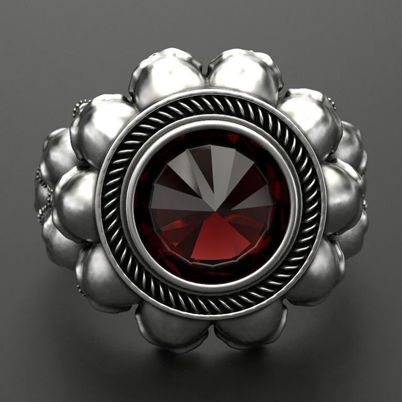 Blackriss™Men's Retro Skull Ring-Blackriss
