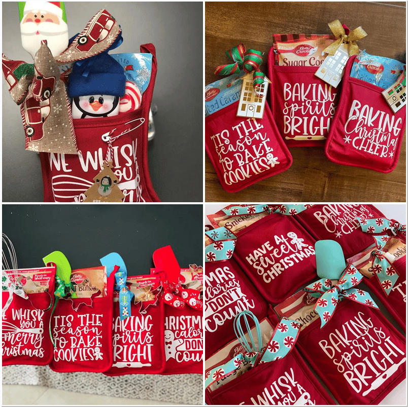 Christmas pot rack baking kit