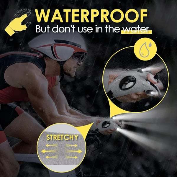 Christmas Sales 49% OFF-LED Flashlight Waterproof Gloves