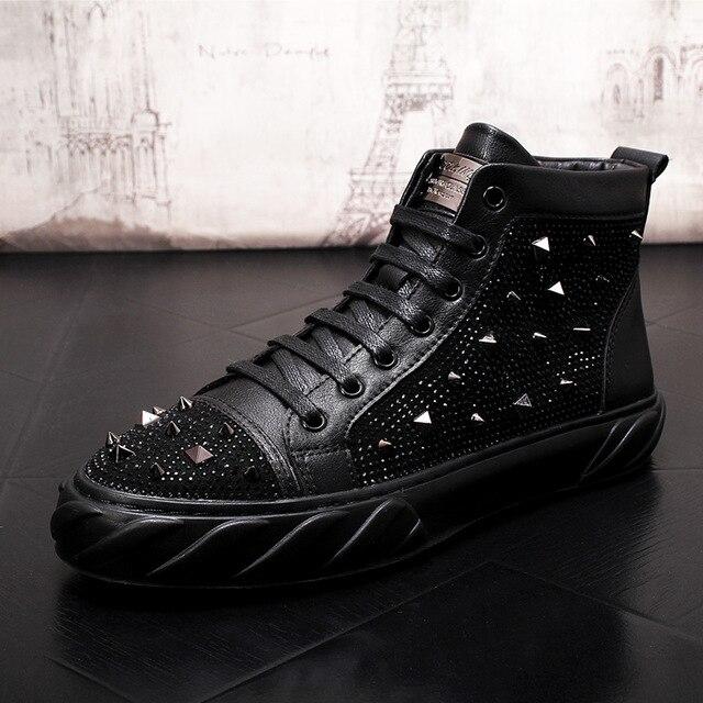 Blackriss™Men's Studded Casual Shoes-Blackriss