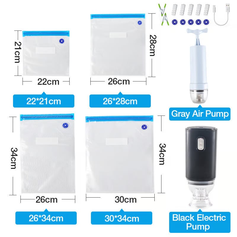 Christmas Day 45% off-Vacuum sealing bag set